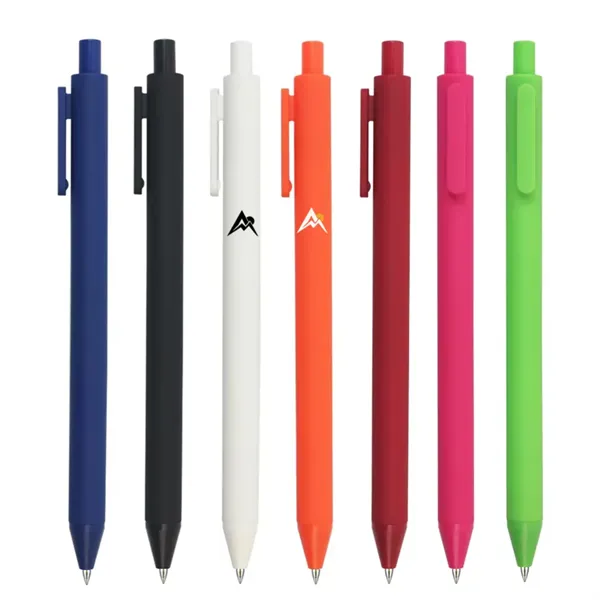Soft Touch Retractable Gel Pen